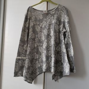 Knox Rose Asymmetrical Sweater